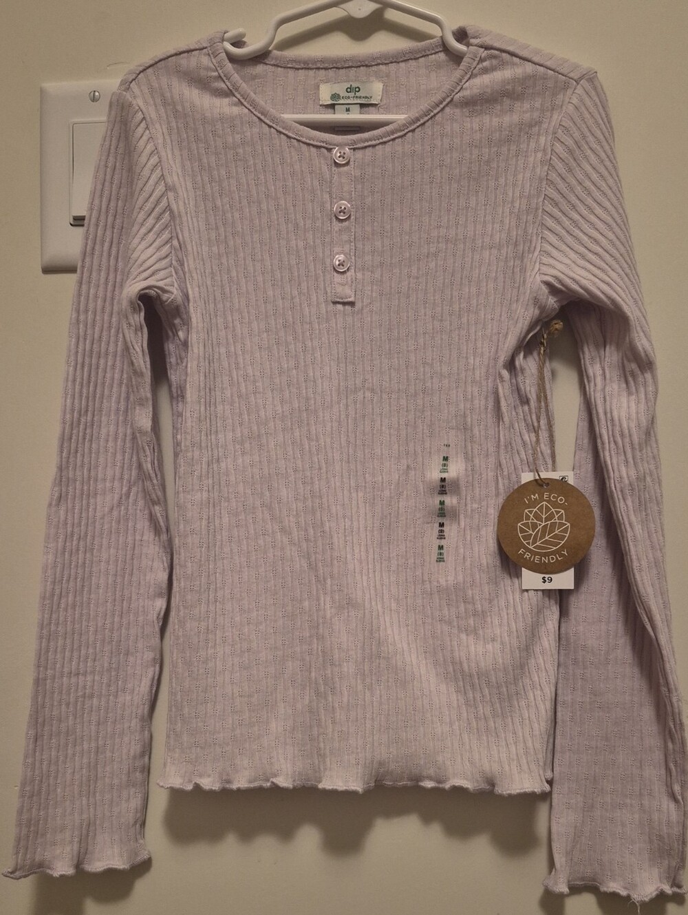 dip Long-Sleeve Top